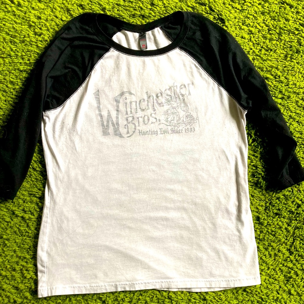 Cute Supernatural Winchester Baseball tee!